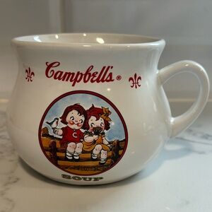 Campbell's Soup Ceramic Mug/Bowl with Handle from 2000